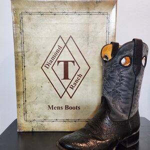 Black Western Cowboy Boots